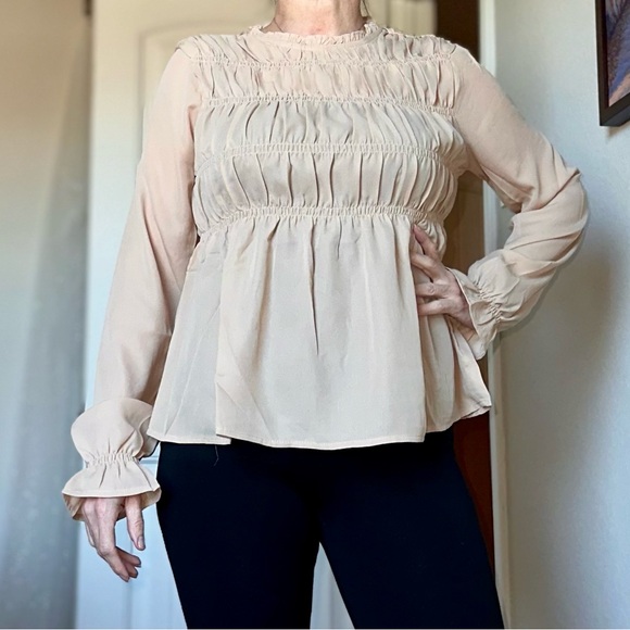 HYFVE Tops - Elegant Cream Women's Top NWOT